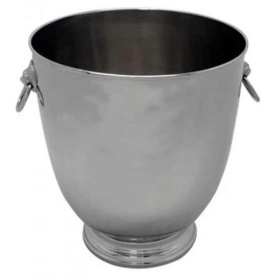 Balde 2l De Gelo Em Aço Inox 17,3x16cm